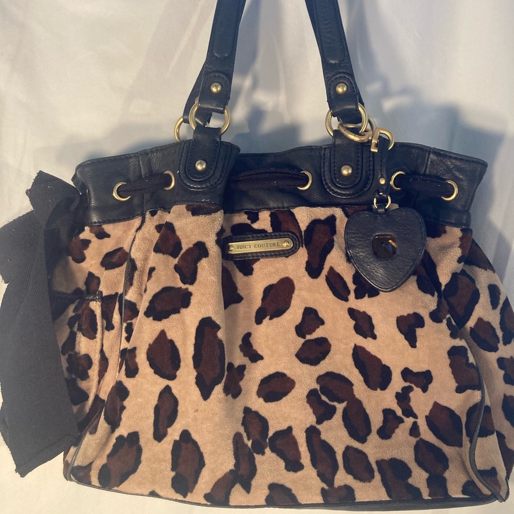 Juicy Couture cheetah purse